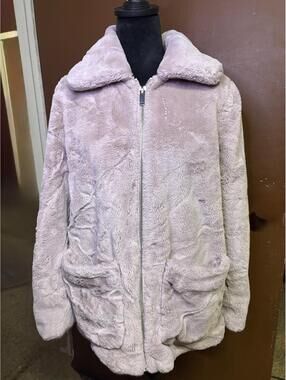 Altar’d State Pink Faux Fur Coat – Size Medium